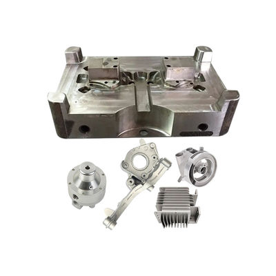 Custom Aluminium Casting Mold dengan 1 juta tembakan Kehidupan cetakan dan Toleransi 0,01mm dalam beberapa format gambar 3D