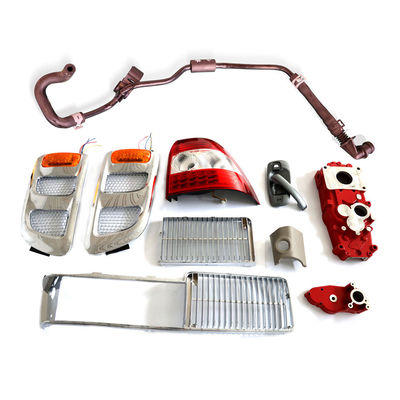 Bagian kendaraan aluminium cetakan die casting dengan bahan P20 718 738 NAK80 S136 2738 2316
