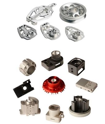 Mesin CNC khusus dan Mesin Mikro Presisi Tinggi Bagian Aluminium untuk Kontrol Numerik Komputerisasi