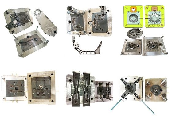 Custom Zinc Alloy Aluminium Die Casting Mold dengan Toleransi 0,01mm dan 200000-1000000 Shots Life