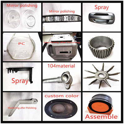 2316 Bahan cetakan Aluminium Seng Die Casting Parts Produksi cetakan khusus Untuk aplikasi industri