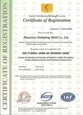 Precision Aluminium Die Casting Mold dengan Toleransi 0,01mm dan Polishing Finish dalam Warna yang Disesuaikan