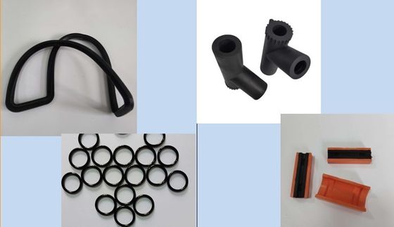 Industri Rumah Tangga Rubber Molding Penutup Pelindung Bagian Foot Pad Fungsi Non-slip
