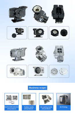 Bagian Casting Aluminium Die Custom untuk Solusi Casting Presisi Layanan OEM / ODM Injeksi dan Pabrikasi yang Dapat Diterima