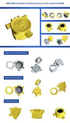 Custom Die Casting Mold dengan LKM Mold Base untuk Precision Aluminium Zinc Manufacturing dan 200000-1000000 Shots