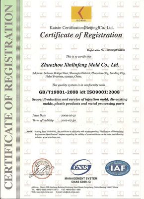 Ukuran Pelanggan Diterima Ukuran Custom Polycarbonate Plastic Mold untuk Aluminium Die Casting