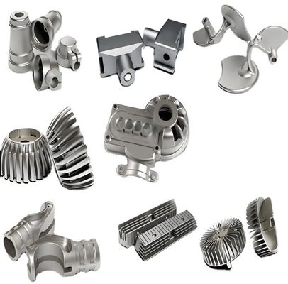 Suku Cadang Die Cast Aluminium Presisi Kustom dengan Umur Cetakan 50000-100000 Tembakan untuk Otomotif dan Dirgantara