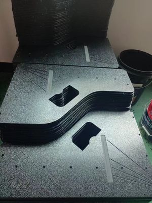 Precision Custom Logo Ketebalan CNC Bagian Mesin Plastik Layanan Mesin CNC
