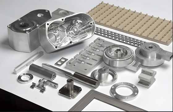 Ukuran Disesuaikan Bagian Mesin Aluminium dengan Perawatan Permukaan Polishing dan Sertifikasi ISO9001