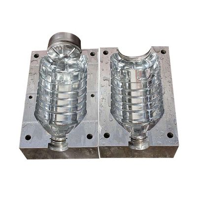 Cetakan Blow Molding Multi Cavity, Botol Mineral Air Blowing Mold Dengan Ember Tumpukan