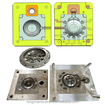Precision Die Casting Molds Toleransi Kerongkongan Multiple 0,01mm Metal Tooling