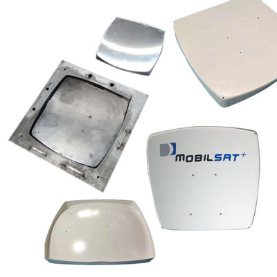 Suku Cadang Die Casting Aluminium Alloy Ukuran Kustom Dengan Toleransi 0,01mm Dan Powder Coating