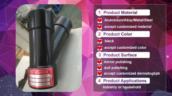 Die Casting Alloy Tube Mold dengan Format Gambar 2D/3D Produksi Massal Pipa Logam