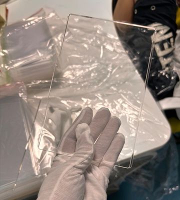 Papan pemotong permukaan bertekstur Lembar plastik ABS/akrilik/Pmma Ukiran Lembar plastik/Plat/Lembar untuk pemotongan khusus