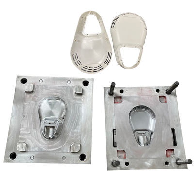 Custom Mold Plastic Injection Molding Service untuk Peralatan Kecantikan ABS Plastic Housing Logo Logo Pelanggan