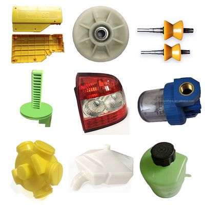 Klem cetakan injeksi plastik berwarna khusus dengan desain khusus dan bahan ABS/PA66/PP/PC/PMMA/PSU/PCTG/TPE/TPU/PBT