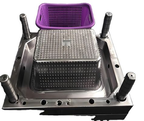 Bagian Injection Molded Custom dalam dasar cetakan JLS untuk proses Injection Molding