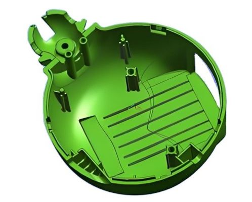 Bagian Injection Molded Custom dalam dasar cetakan JLS untuk proses Injection Molding