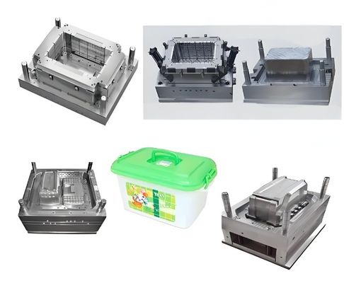 Bagian cetakan injeksi plastik standar cetakan multi-kavitas alat untuk jalur produksi
