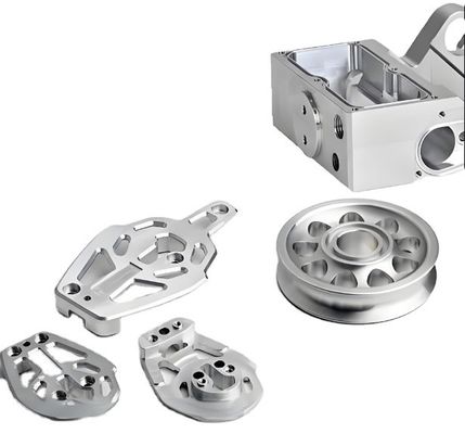 Mesin CNC khusus dan Mesin Mikro Presisi Tinggi Bagian Aluminium untuk Kontrol Numerik Komputerisasi