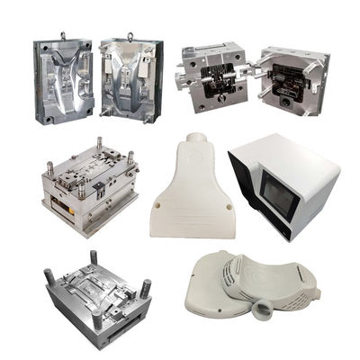 Bahan Plastik Disesuaikan Acrylonitrile Butadiene Styrene 3D Mold Injection Molding Polishing Spare Parts