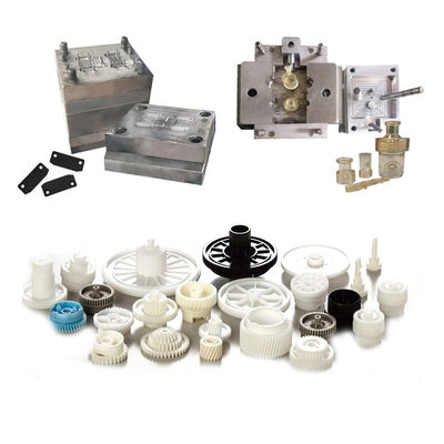 Bagian Plastik Custom Injection Molding dengan bahan cetakan tahan lama P20/718/738/NAK80/S136 dan kualitas tingkat tinggi untuk 250000-300000 shot Kehidupan cetakan