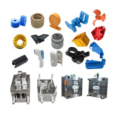 Cetakan Injeksi Plastik Kustom untuk ABS PA66 PP PC PMMA PSU PCTG TPE TPU PBT dengan Layanan Prototipe Cepat dan OEM ODM