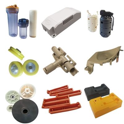 Custom Injection Parts Plastic Fabrication Mold Maker dengan layanan pemotongan dari sumber dalam warna yang disesuaikan