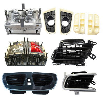 Bagian Otomotif Desain Khusus Roda Injeksi Plastik Bagian Aluminium Cast dengan Perangkat Lunak UG atau Pro/E