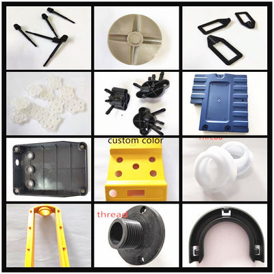 ABS PP PC PANYLON TPU Bagian Plastik Custom dengan Dimensi yang Tepat dan Warna yang Disesuaikan melalui Injeksi Molding