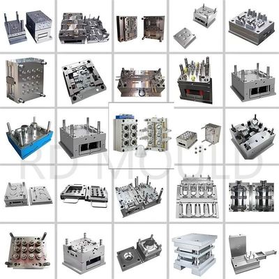 Produksi yang disesuaikan dari karet aluminium Die-casting Blow Molding Injection Molding Dengan Kehidupan Cetakan 300000-1000000 tembakan