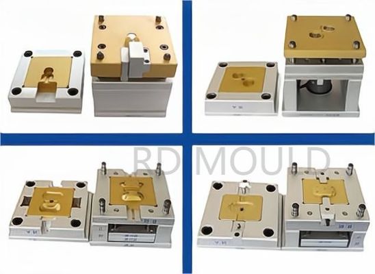 Baja/P20/718/Nak80/S316/AISI H13/Resin/Karet Silikon Ukuran Disesuaikan Layanan Pembentukan Panas untuk Cetakan Plastik Injeksi