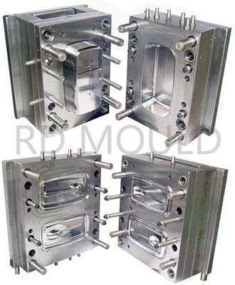 Baja/P20/718/Nak80/S316/AISI H13/Resin/Karet Silikon Ukuran Disesuaikan Layanan Pembentukan Panas untuk Cetakan Plastik Injeksi