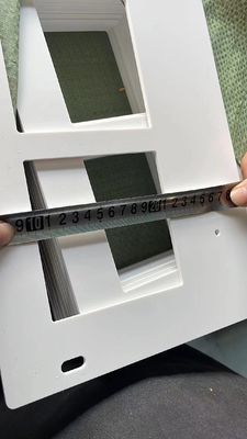Layanan pemotongan untuk pengolahan pelat/lempeng plastik ABS/akrilik/PP/PET/HDPE untuk memenuhi kebutuhan pelanggan