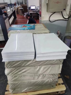 Bahan Lingkungan Lembar plastik ABS bersertifikat ISO9001 dengan ketebalan kustom untuk ukiran dan bentuk vakum