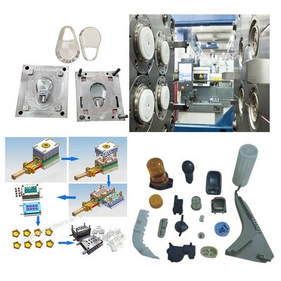 Desain Disesuaikan Tinggi Precision Plastic Injection Molding Parts dengan 250000-300000 shot Kehidupan Cetakan