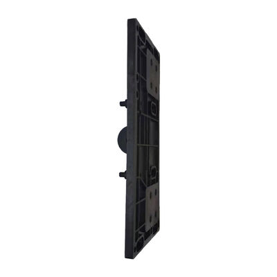 Low Shrinkage Anti Warpage Black Plastic Shell Posisi Lubang yang Tepat Untuk Perakit Papan Sirkuit