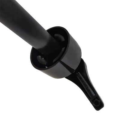 Kepala Pompa Lotion Plastik dengan Desain Spout Panjang untuk Dispensing yang Tepat dan Finish Hitam