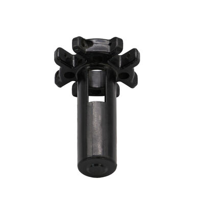 Custom OEM Factory Direct Injection Molded Durable ABS Plastic Tent Pole Base Ground Plate untuk Aksesoris Tenda Camping Outdoor